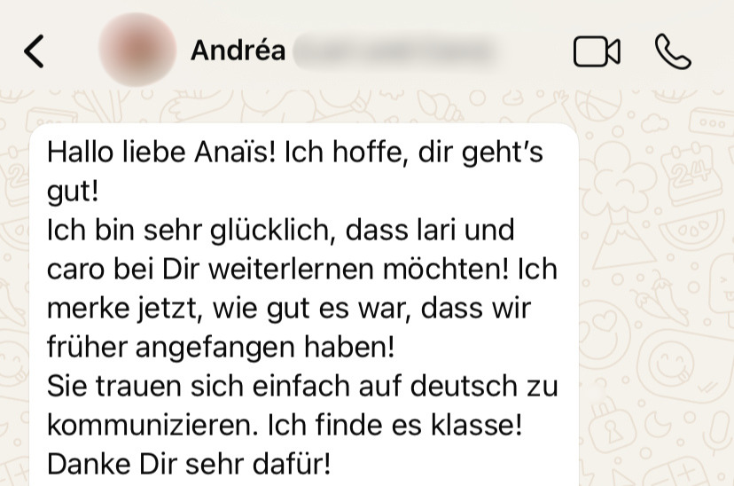 whatsapp feedback